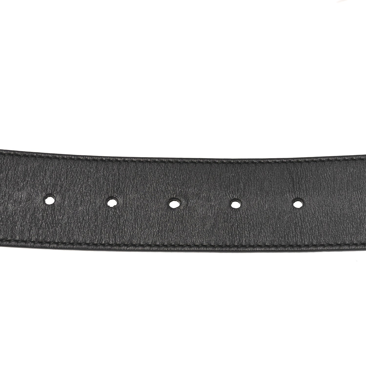 Gucci Calfskin Double G 30mm Belt 80 32 Black 5 of 5