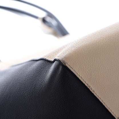 Louis Vuitton Calfskin Lockme Cabas Vanille Black 12 of 18