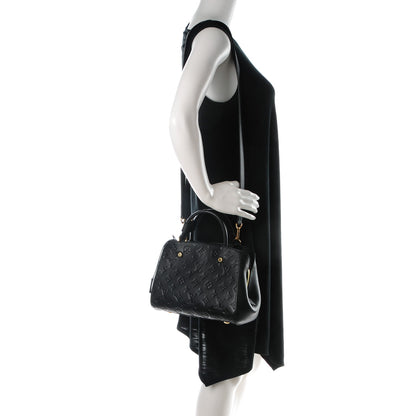 Louis Vuitton Empreinte Montaigne BB Black 2 of 7