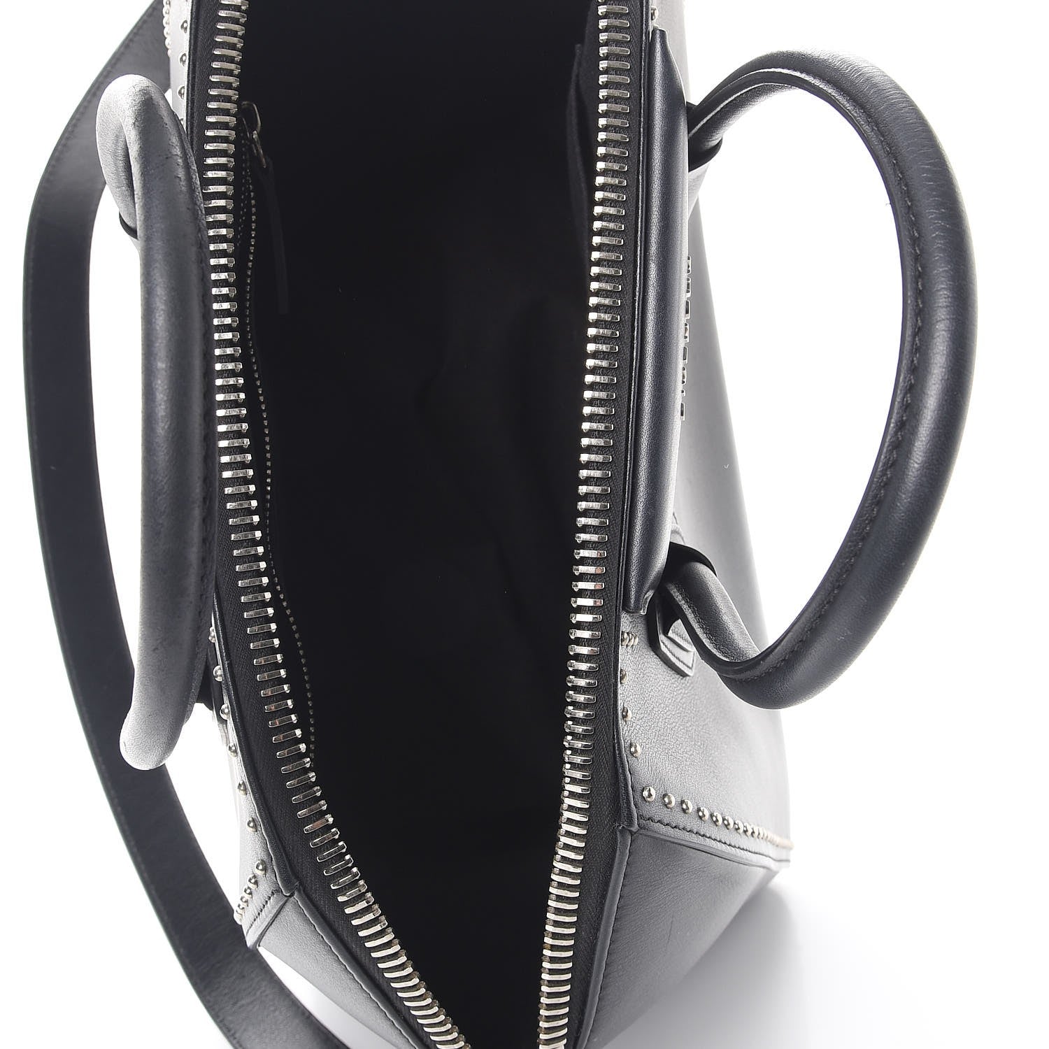 Givenchy Calfskin Medium Studded Antigona Black 5 of 12