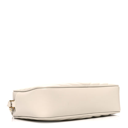 Saint Laurent Calfskin Matelasse Monogram Lou Camera Bag Crema Soft 4 of 10