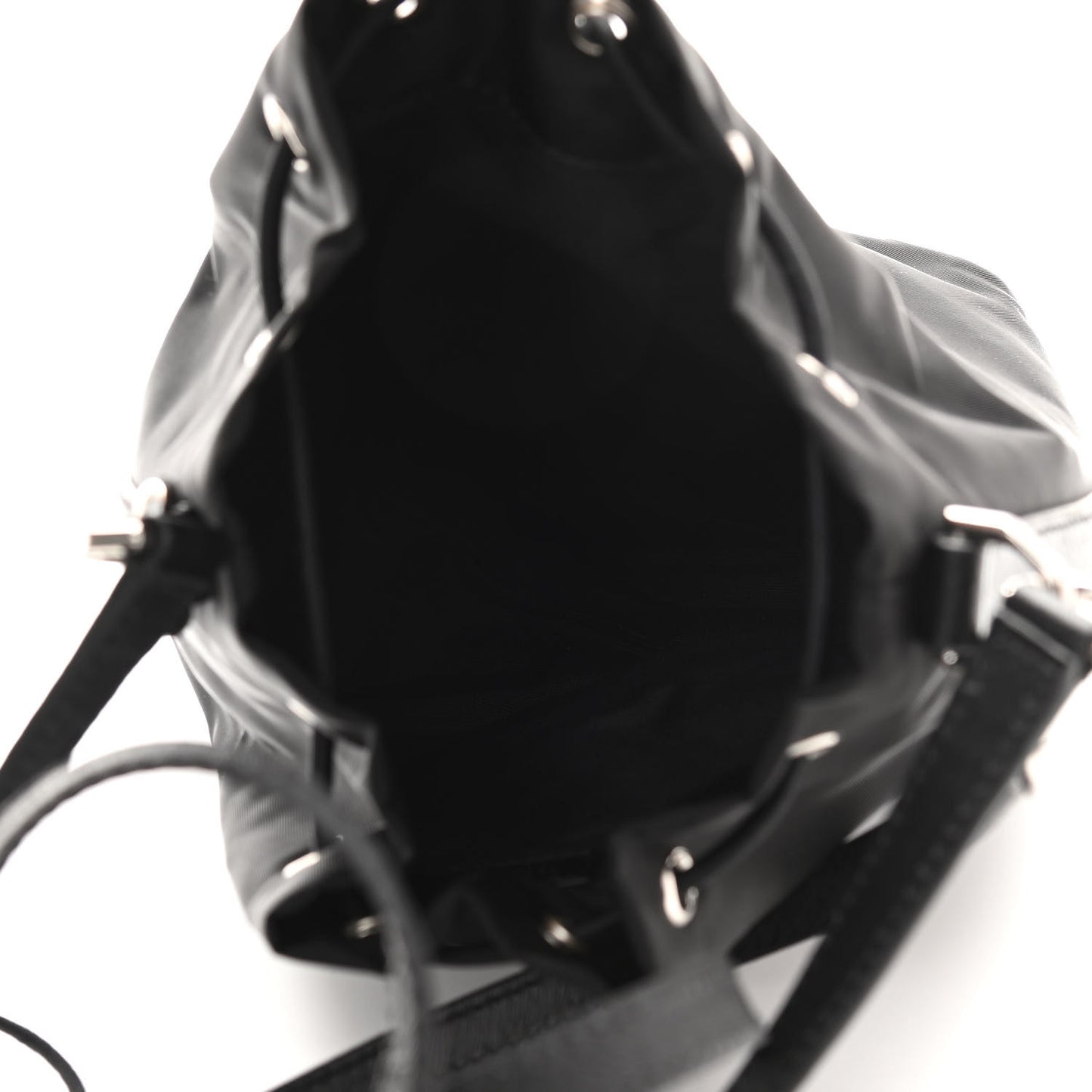 Nylon Light 4G Bucket Bag Black