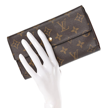 Louis Vuitton Monogram Porte Tresor International Wallet 2 of 15