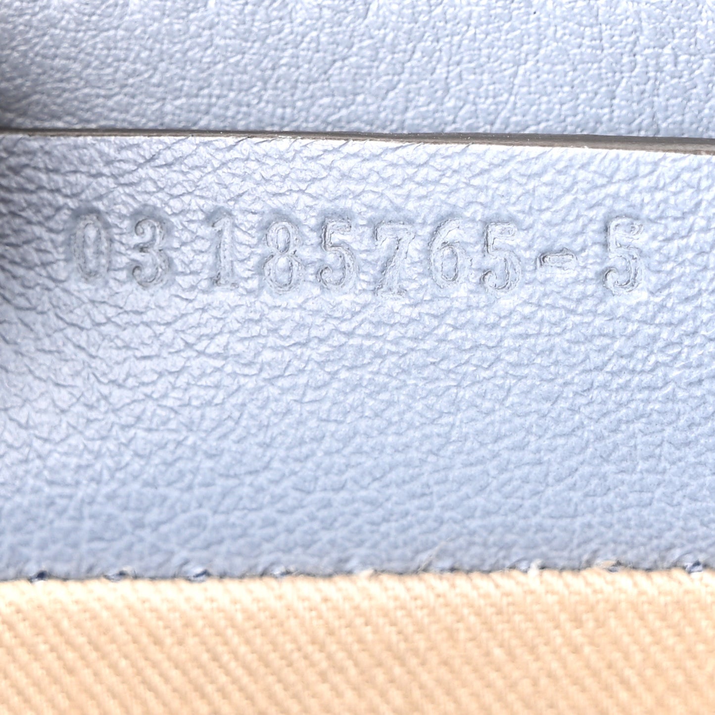 Suede Calfskin Mini Faye Backpack Cloudy Blue