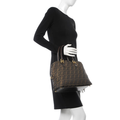 Fendi Zucca Shoulder Bag Tobacco 3 of 9