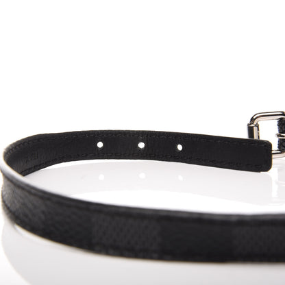Louis Vuitton Damier Graphite Sign It Bracelet 6 of 8