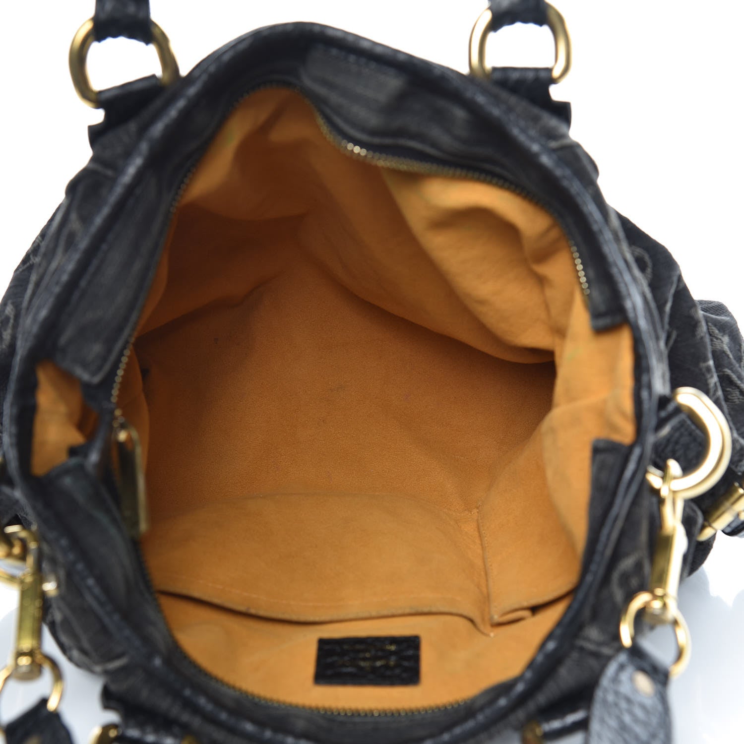Louis Vuitton Denim Neo Cabby MM Black 5 of 14