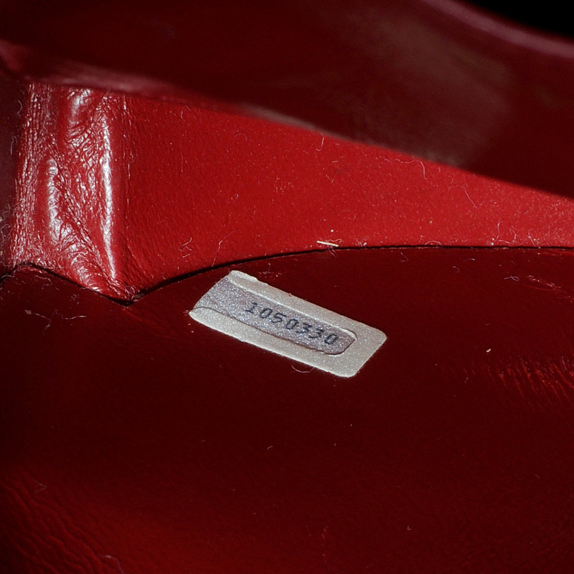 Lambskin Quilted Small Shoulder Bag Red