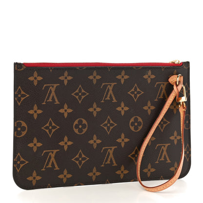 Louis Vuitton Monogram Neverfull MM GM Pochette Pivoine 3 of 11