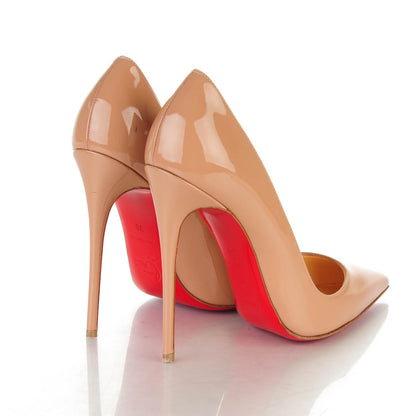 Christian Louboutin Patent So Kate 120 Pumps 36 Nude 4 of 8