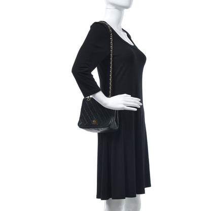 Chanel Lambskin Quilted Small Single Flap Black 3 of 26