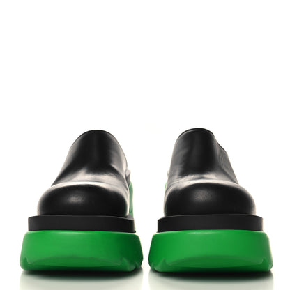 Bottega Veneta Calfskin Flash Pump Clogs 36 Black Grass 3 of 9