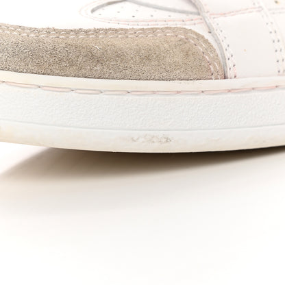 Christian Dior Calfskin Suede Dior Star Low Top Sneakers 36.5 White Black 12 of 22