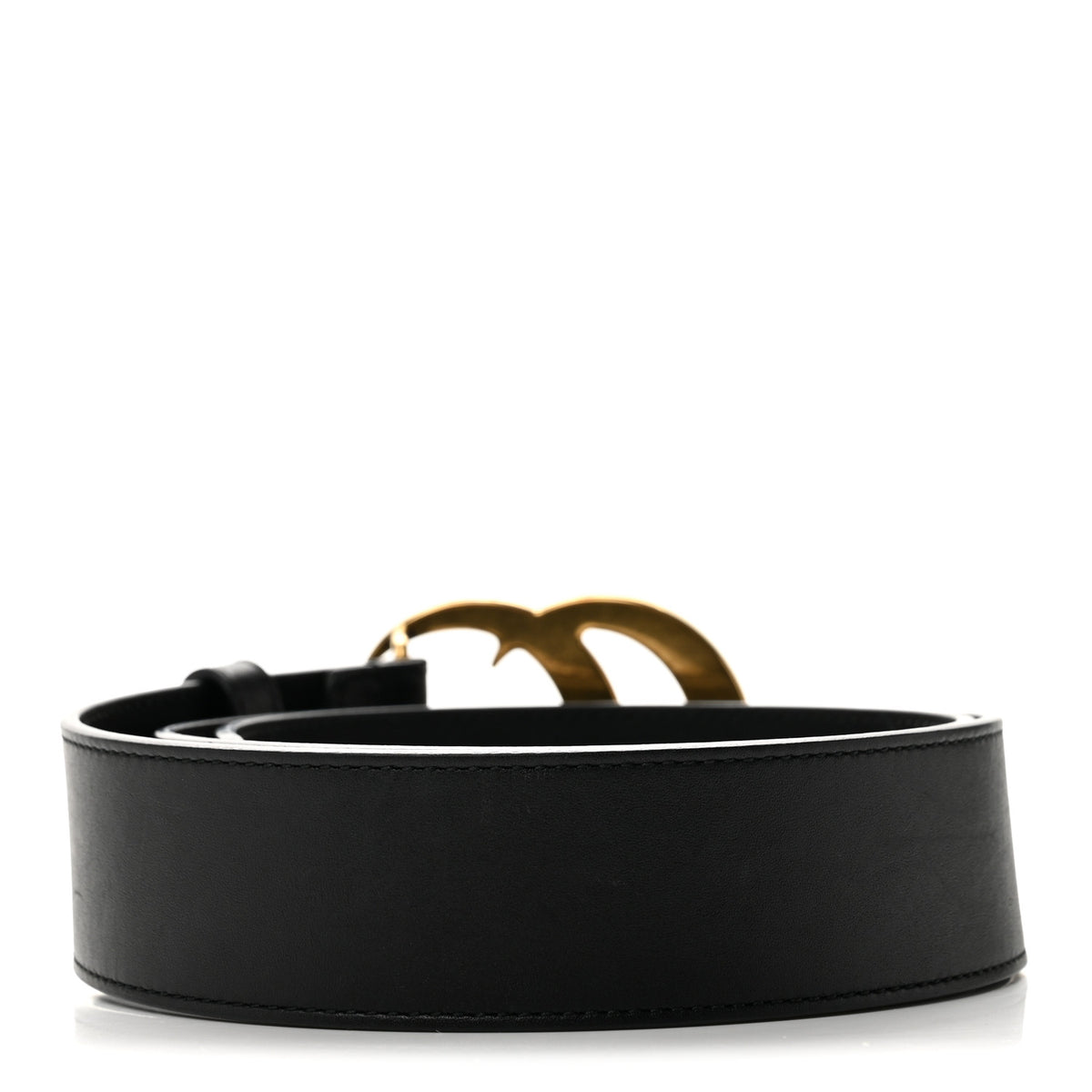 Gucci Calfskin Double G 40mm Belt 80 32 Black 2 of 9