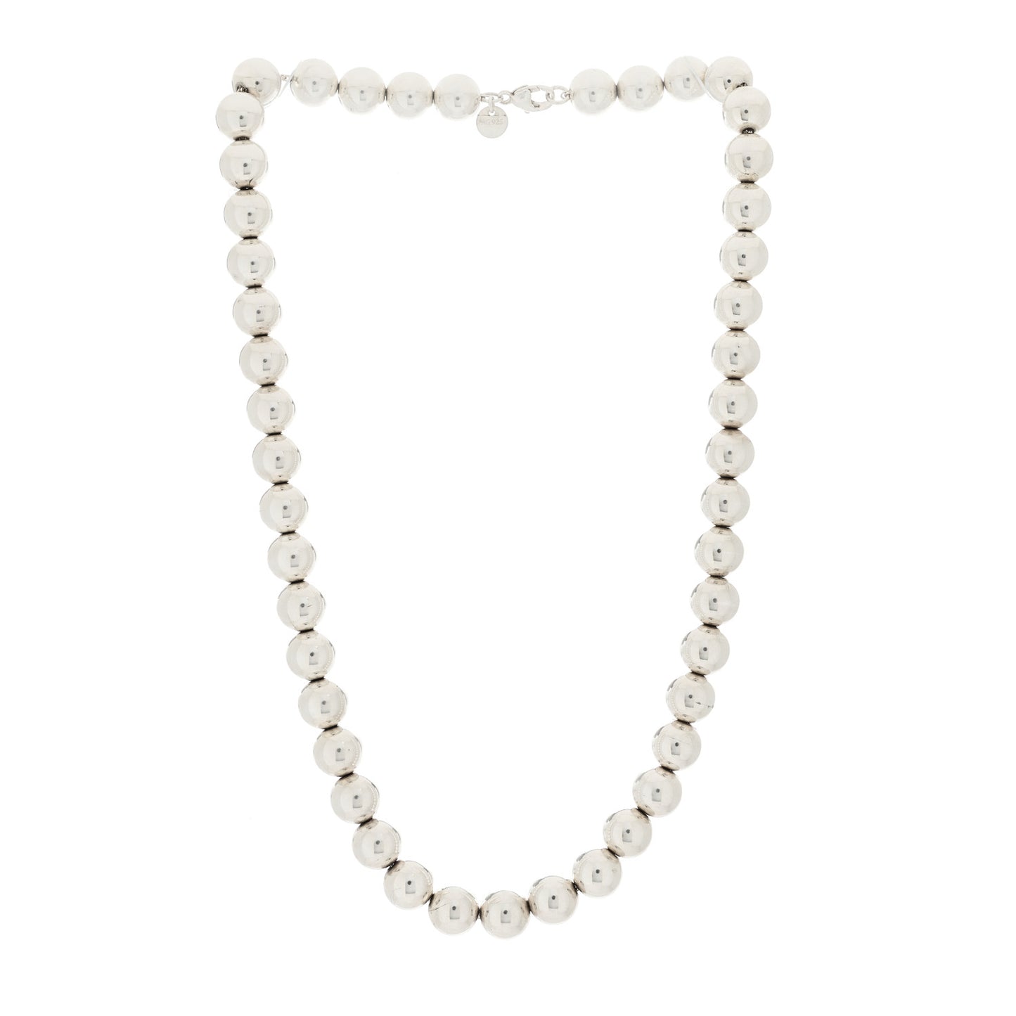 Sterling Silver 10mm Hardwear Ball Necklace