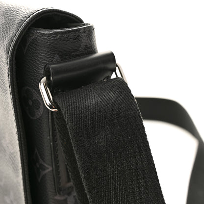 Louis Vuitton Monogram Eclipse District PM Black 14 of 18
