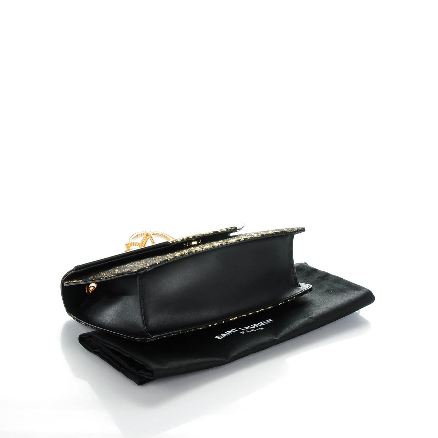 Jacquard Leopard Print Small Betty Gold Black