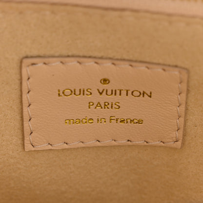 Louis Vuitton Grained Calfskin Monogram Double V Creme 6 of 14