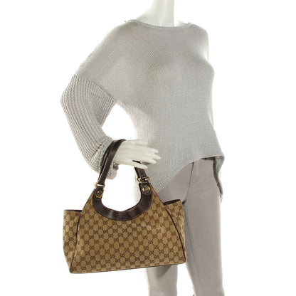 Gucci Monogram Charmy Medium Shoulder Bag Dark Brown 3 of 8
