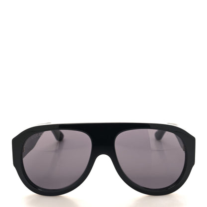 Gucci Acetate Aviator Sunglasses GG0668S Black 2 of 8