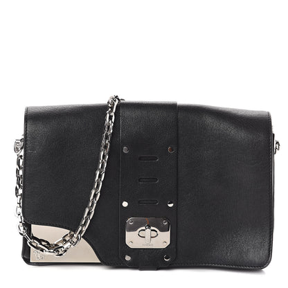 Versace Goatskin Large Stardvst Shoulder Bag Black 1 of 8