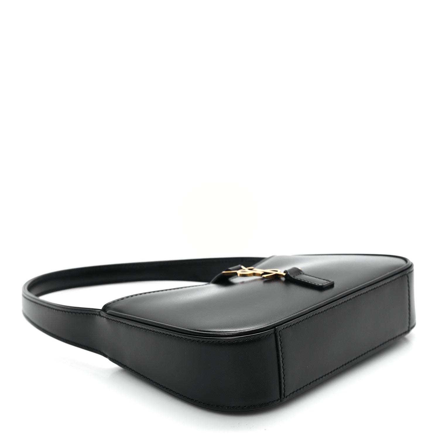 Saint Laurent Smooth Calfskin Le 5 A 7 Mini Hobo Black 4 of 12