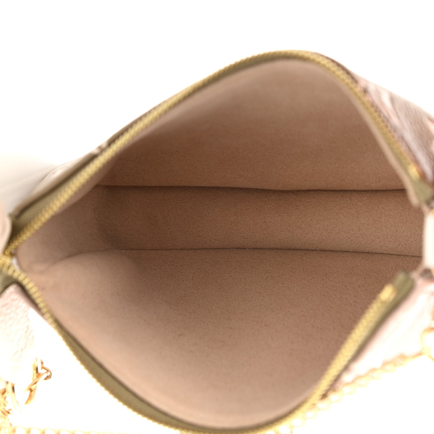 Empreinte Spring in the City Mini Pochette Accessories Kaki Beige Cream