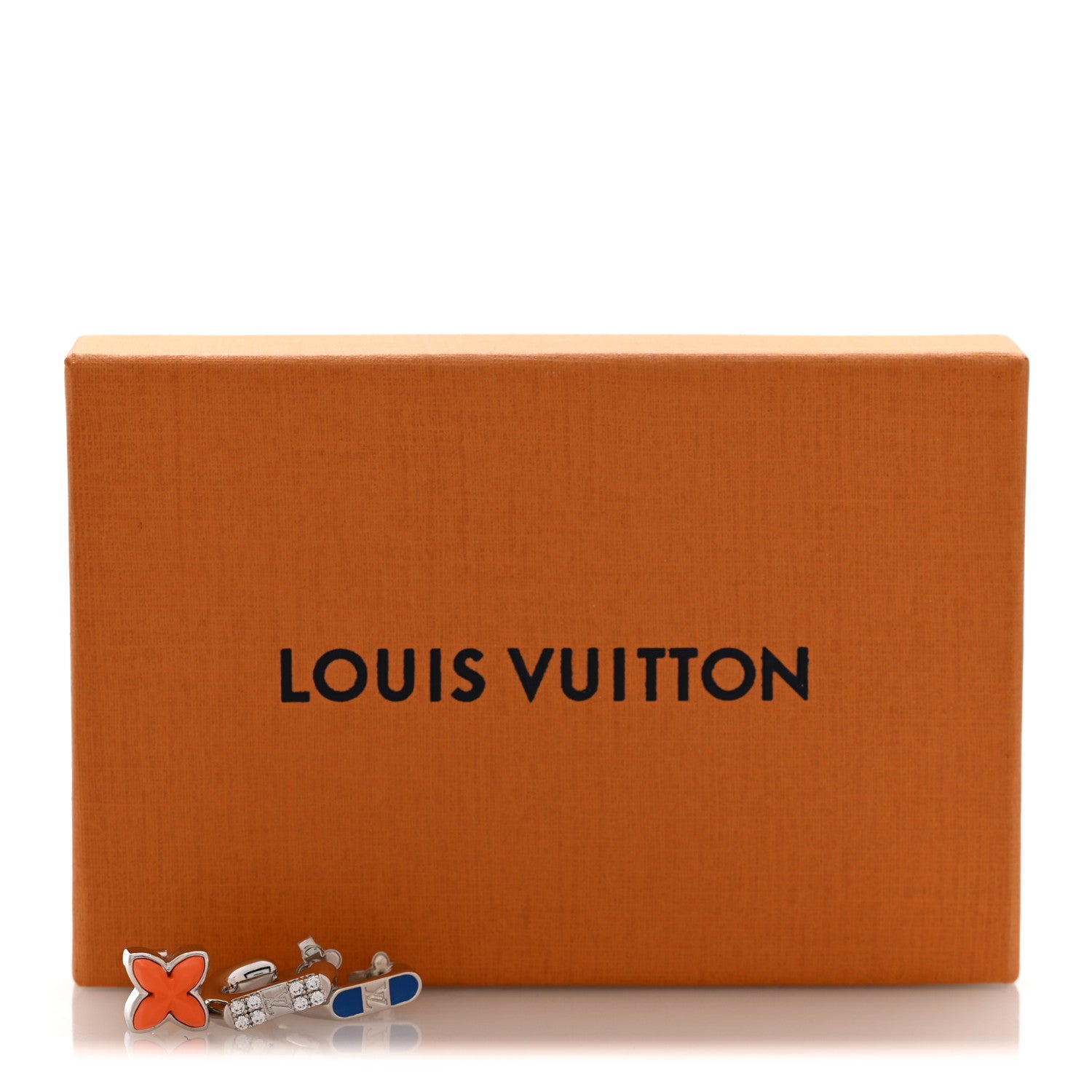 Louis Vuitton Metal Beads Earrings Set of 3 Multicolor 7 of 7