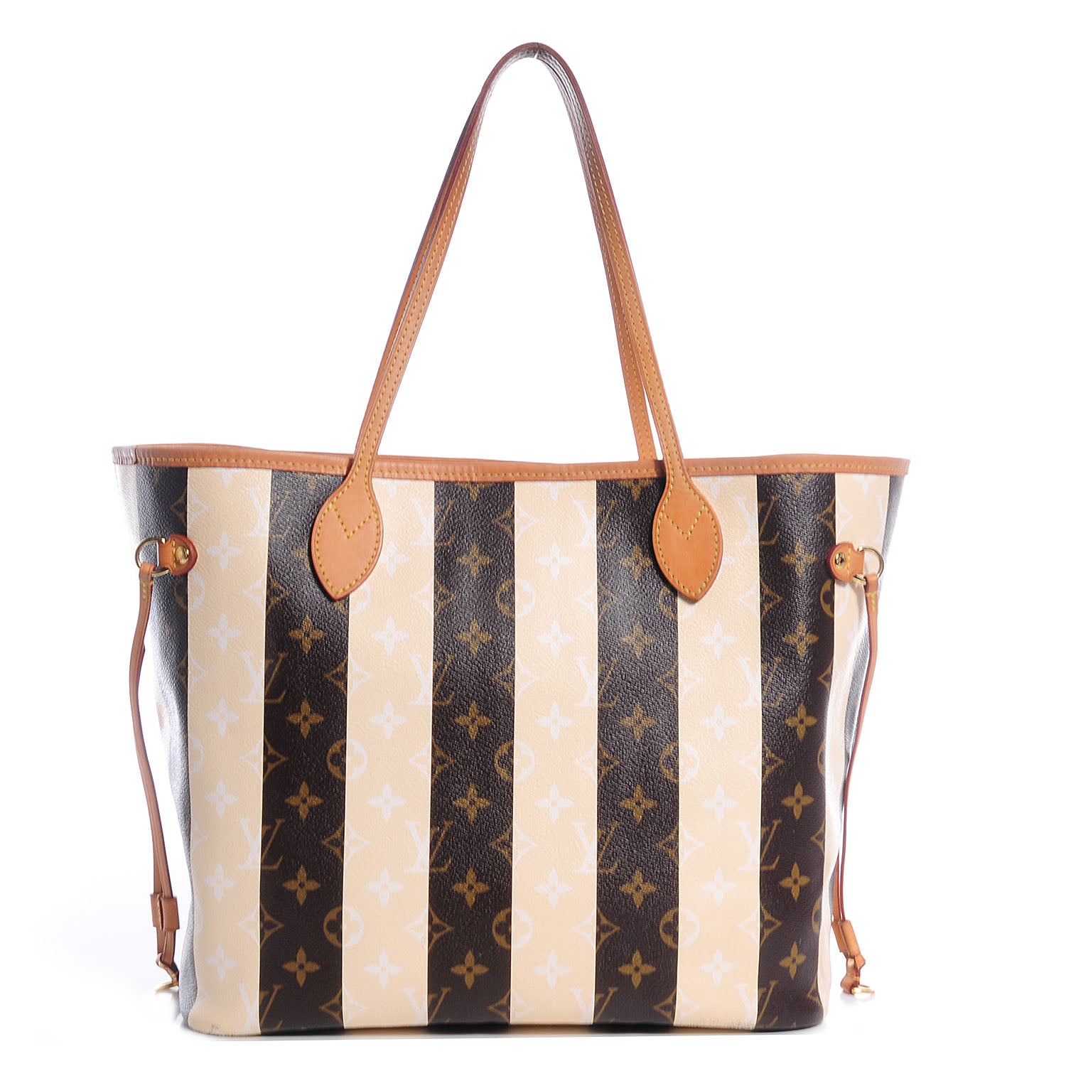Louis Vuitton Monogram Rayures Neverfull MM 1 of 8