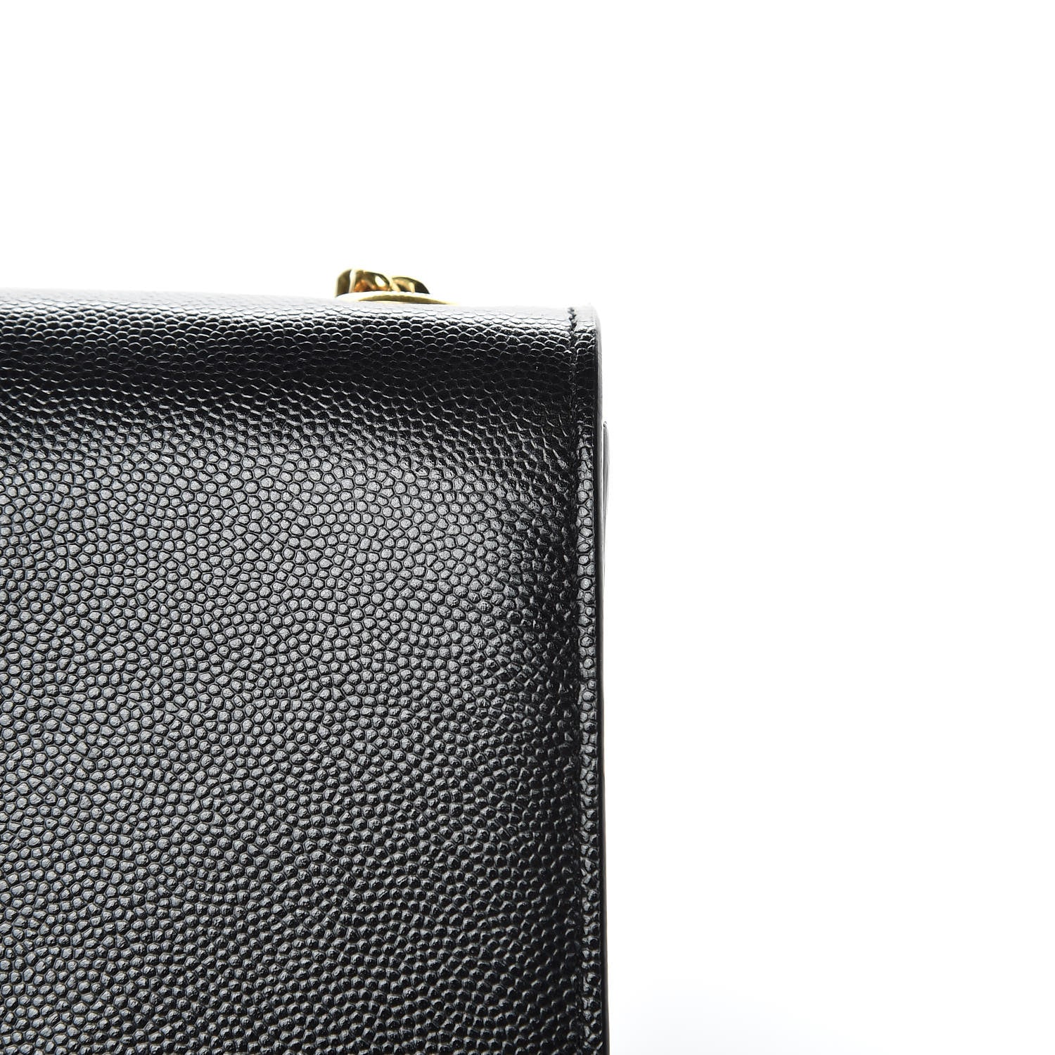 Saint Laurent Grain De Poudre Small Monogram Kate Satchel Black 10 of 13