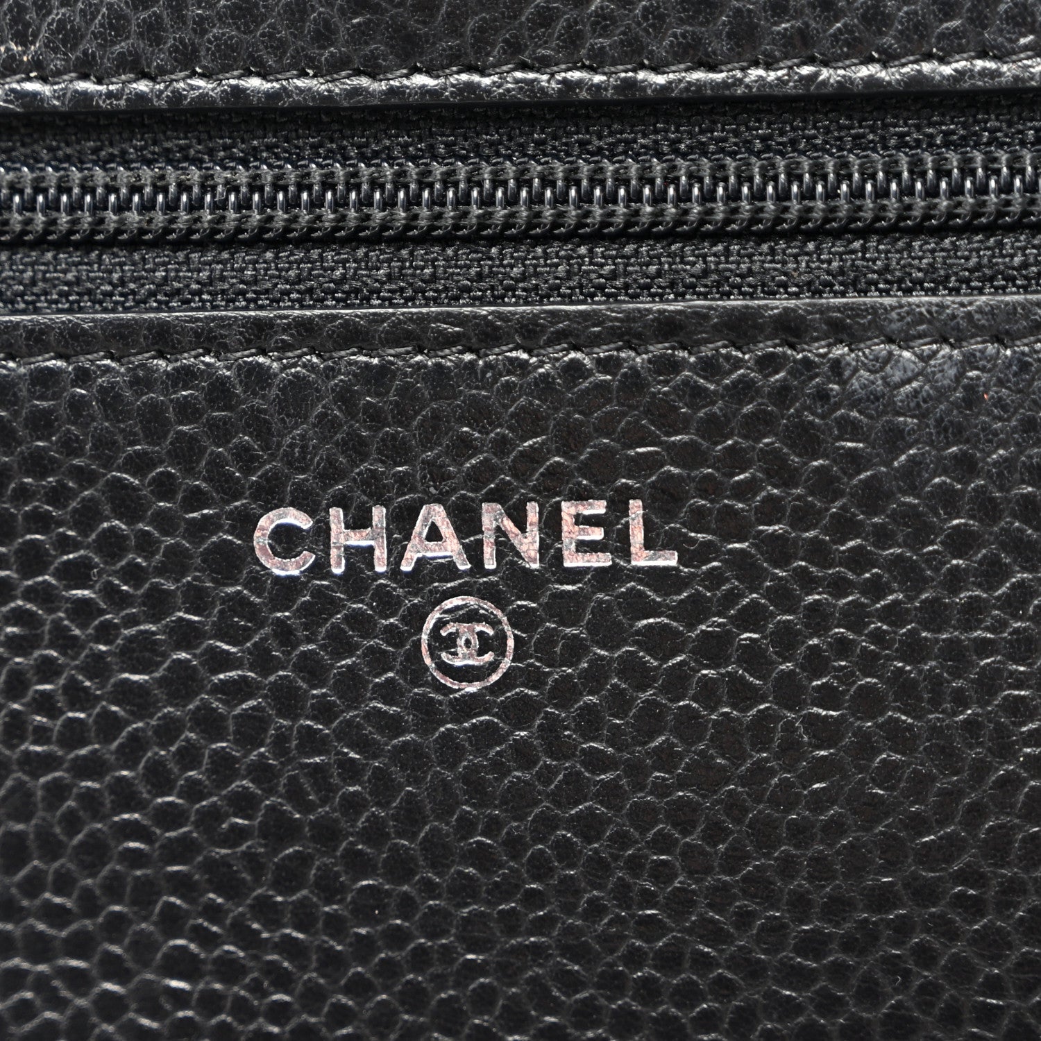 Chanel Caviar Quilted Wallet On Chain WOC Black 6 of 13