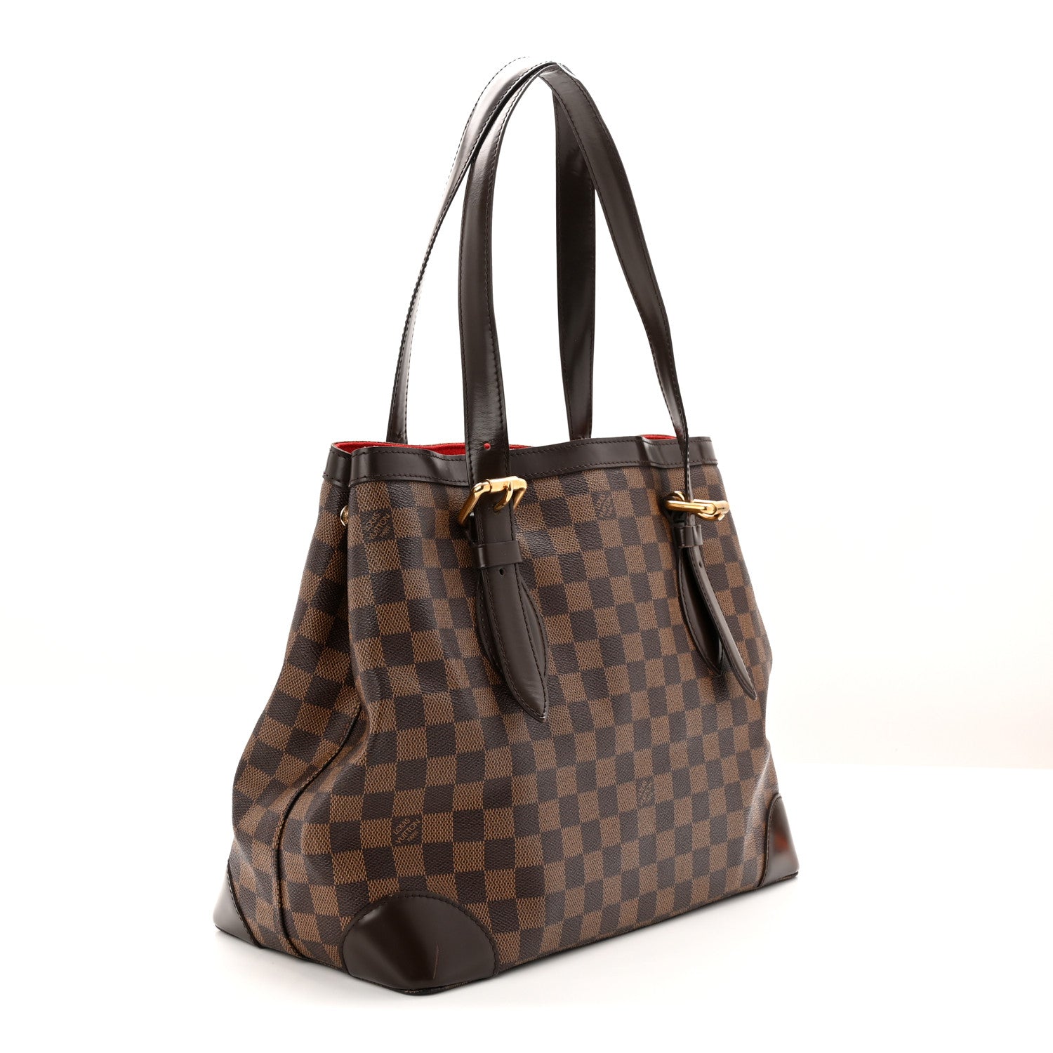 Louis Vuitton Damier Ebene Hampstead MM 3 of 9