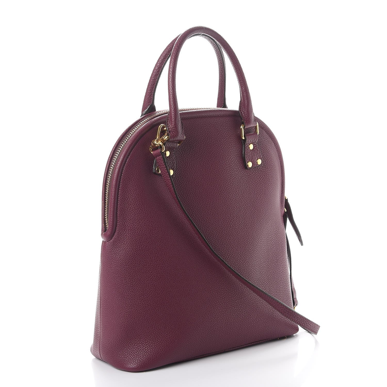 Burberry Grained Calfskin Prorsum Bloomsbury Elderberry 3 of 9