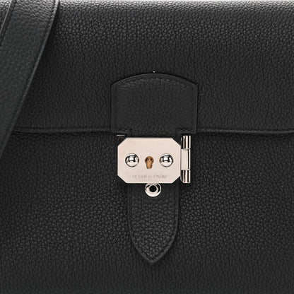 Hermes Togo Sac A Depeches 21 Messenger Bag Black 8 of 11