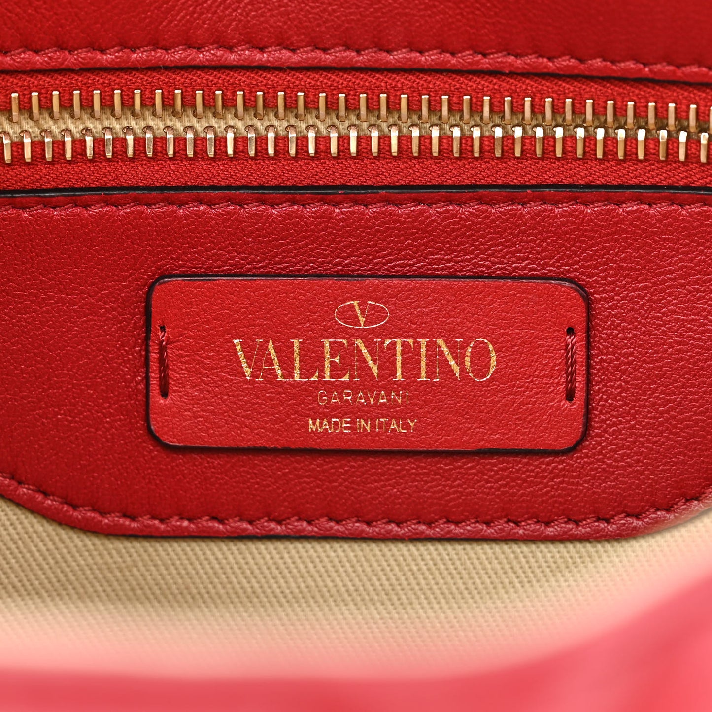Nappa Candystud Crossbody Red