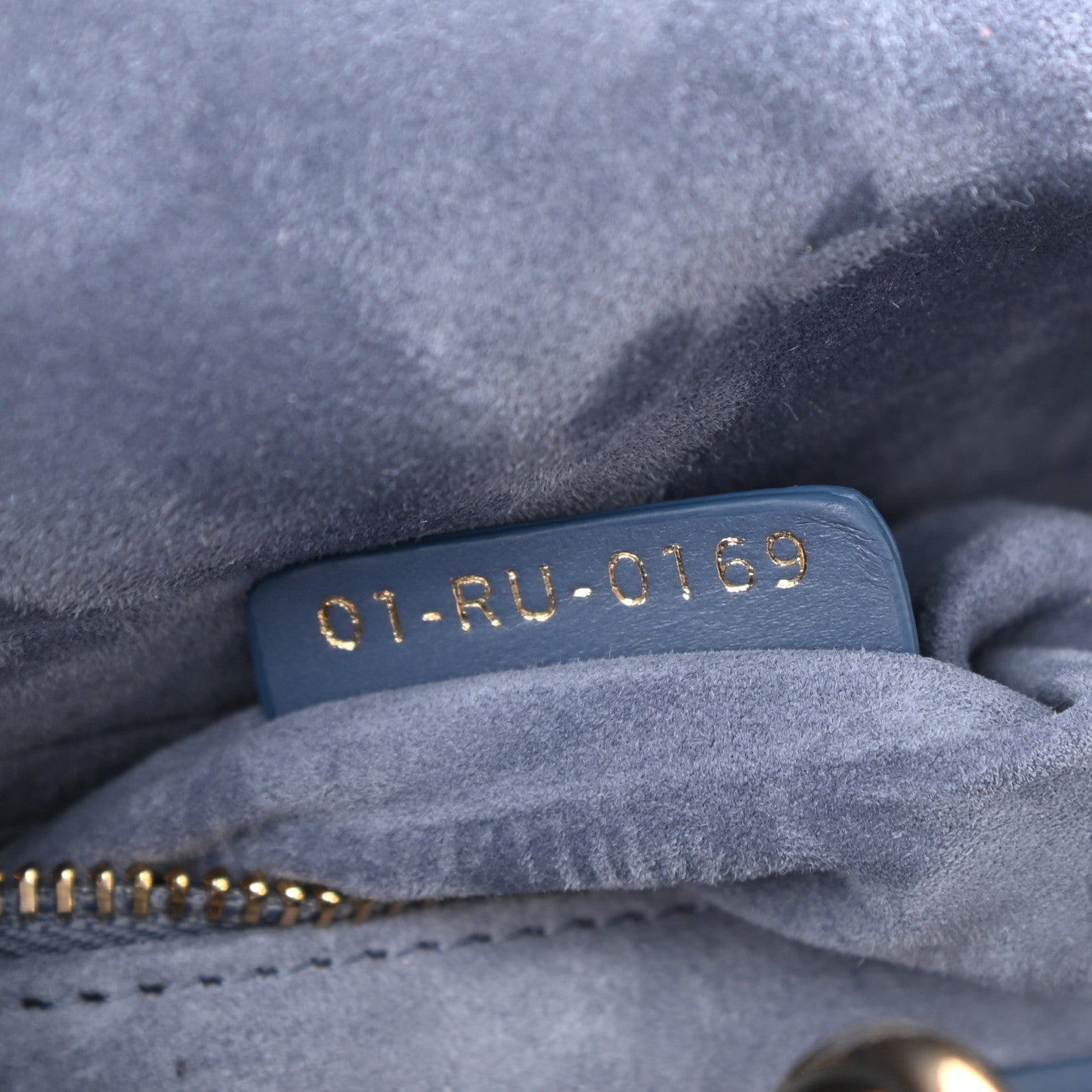 Christian Dior Satin Swarovski Crystal Cannage Small Lady Dior Grey 7 of 9