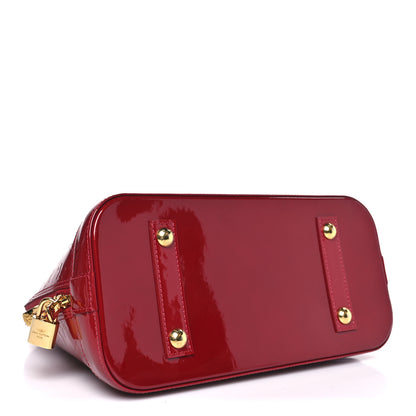 Louis Vuitton Vernis Alma PM Pomme D'Amour 4 of 9