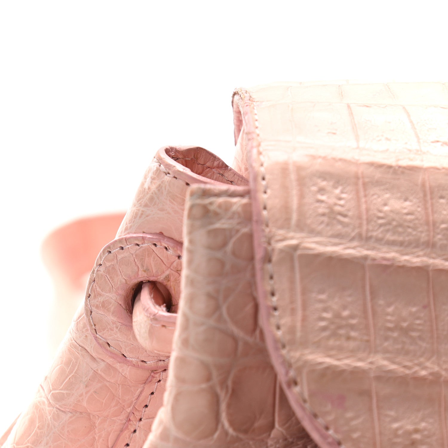 Nancy Gonzalez Crocodile Backpack Pink 9 of 11