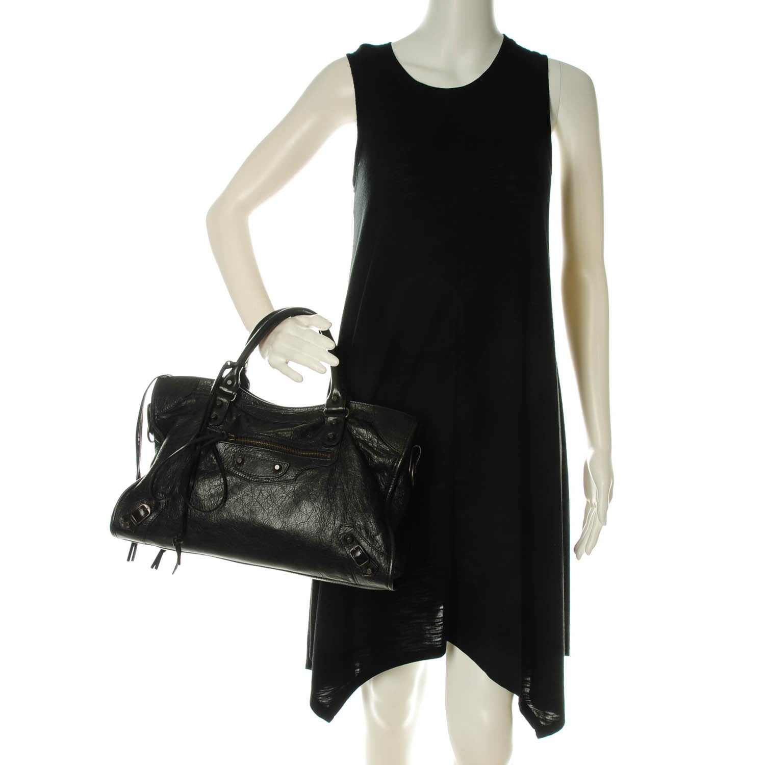 Balenciaga Agneau Classic Hardware City Black 2 of 7