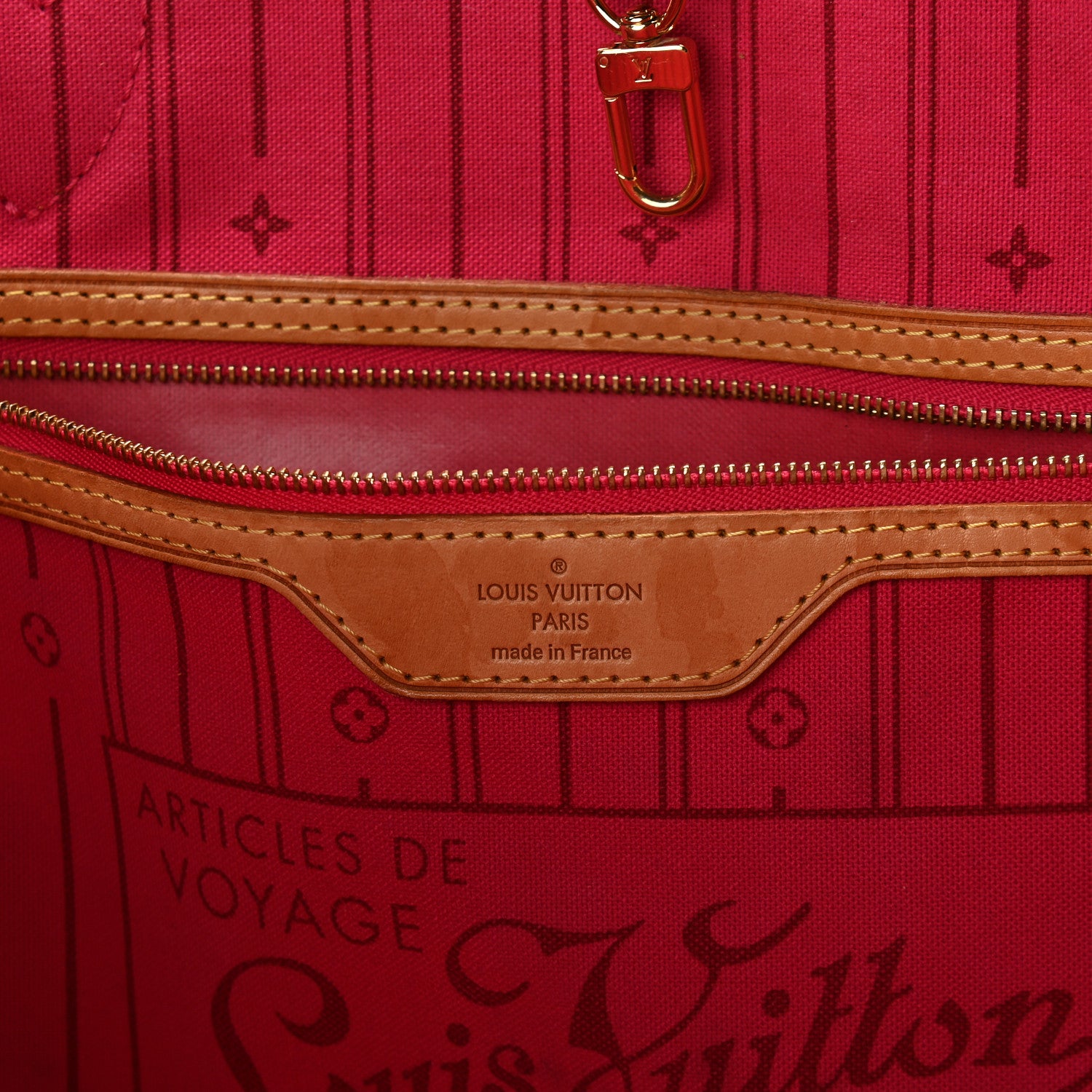 Louis Vuitton Monogram My LV Heritage Neverfull GM Rouge White 6 of 9