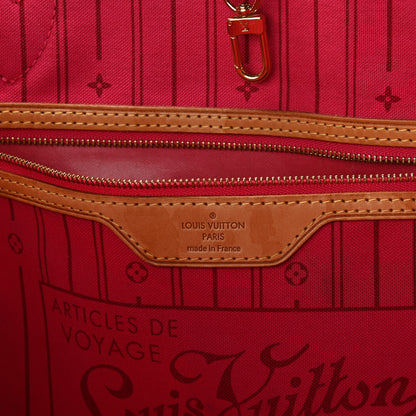 Louis Vuitton Monogram My LV Heritage Neverfull GM Rouge White 6 of 9