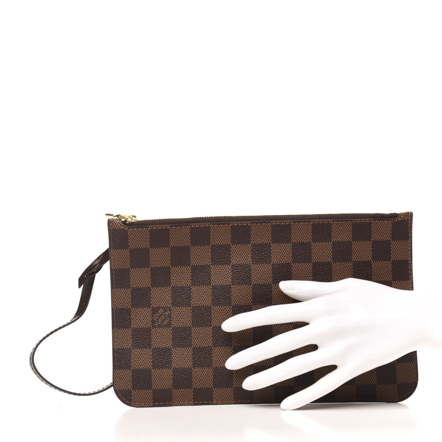 Louis Vuitton Damier Ebene Neverfull MM GM Pochette 2 of 7