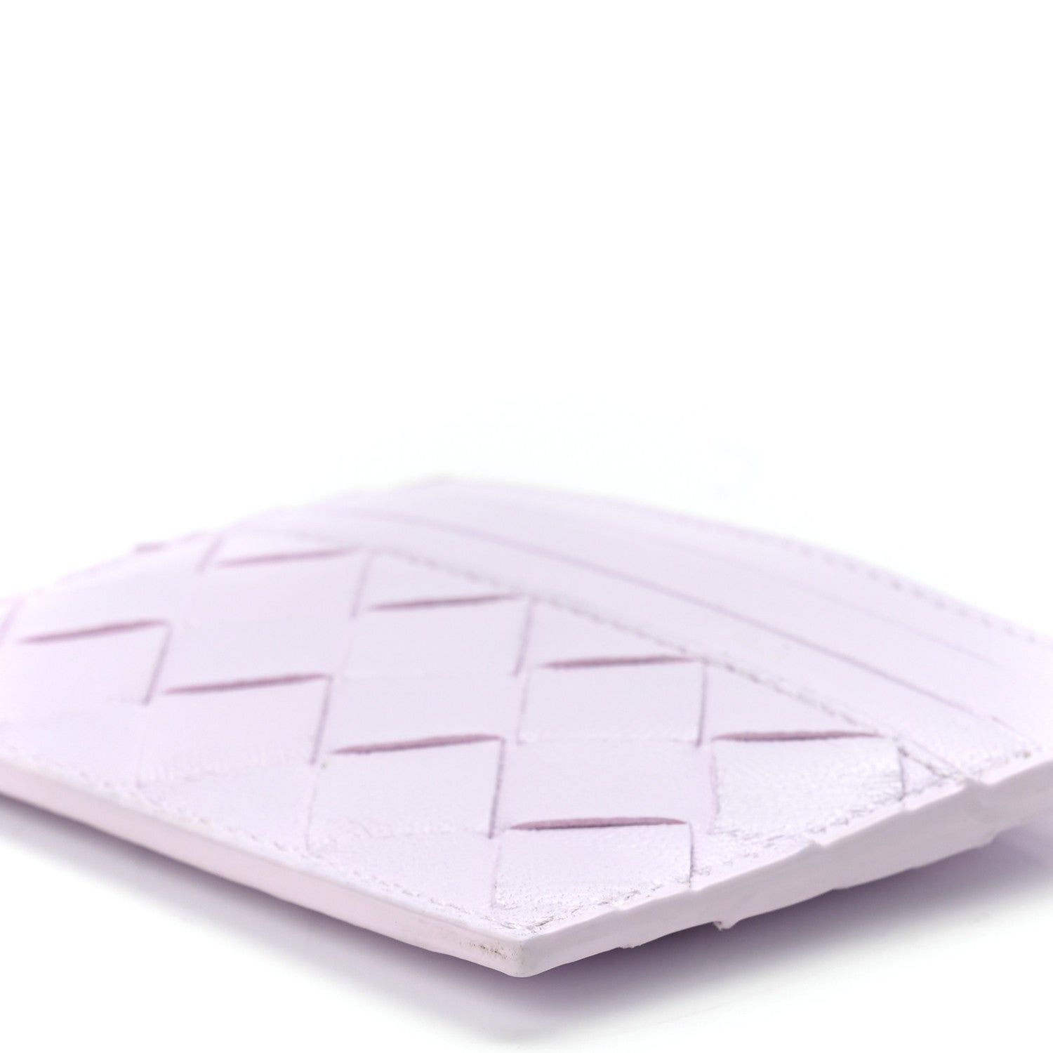 Bottega Veneta Nappa Intrecciato Card Holder Pink 12 of 13