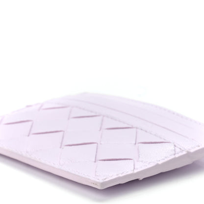Bottega Veneta Nappa Intrecciato Card Holder Pink 12 of 13