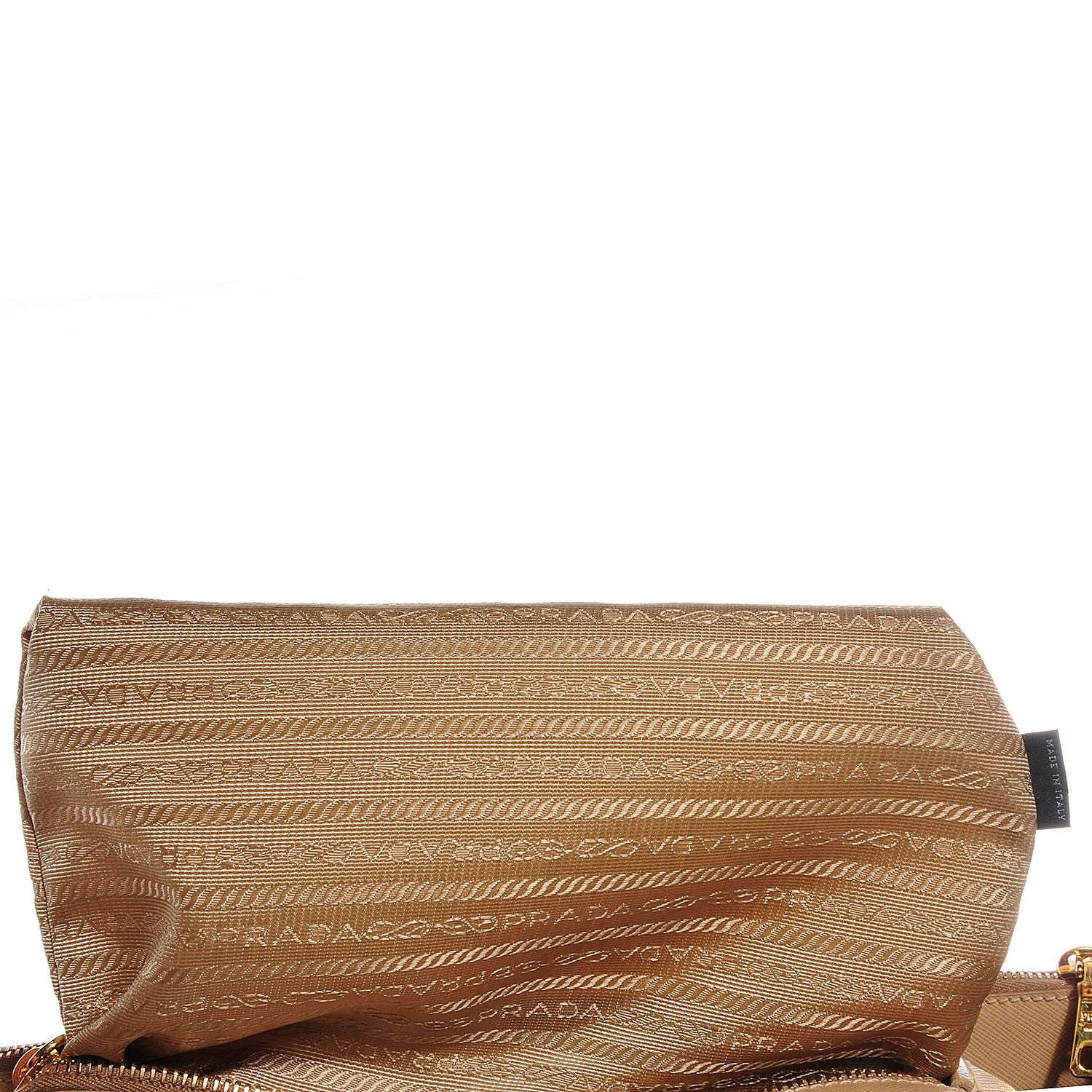 Prada Saffiano Lux Large Double Zip Tote Sabbia 7 of 9