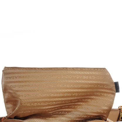 Prada Saffiano Lux Large Double Zip Tote Sabbia 7 of 9
