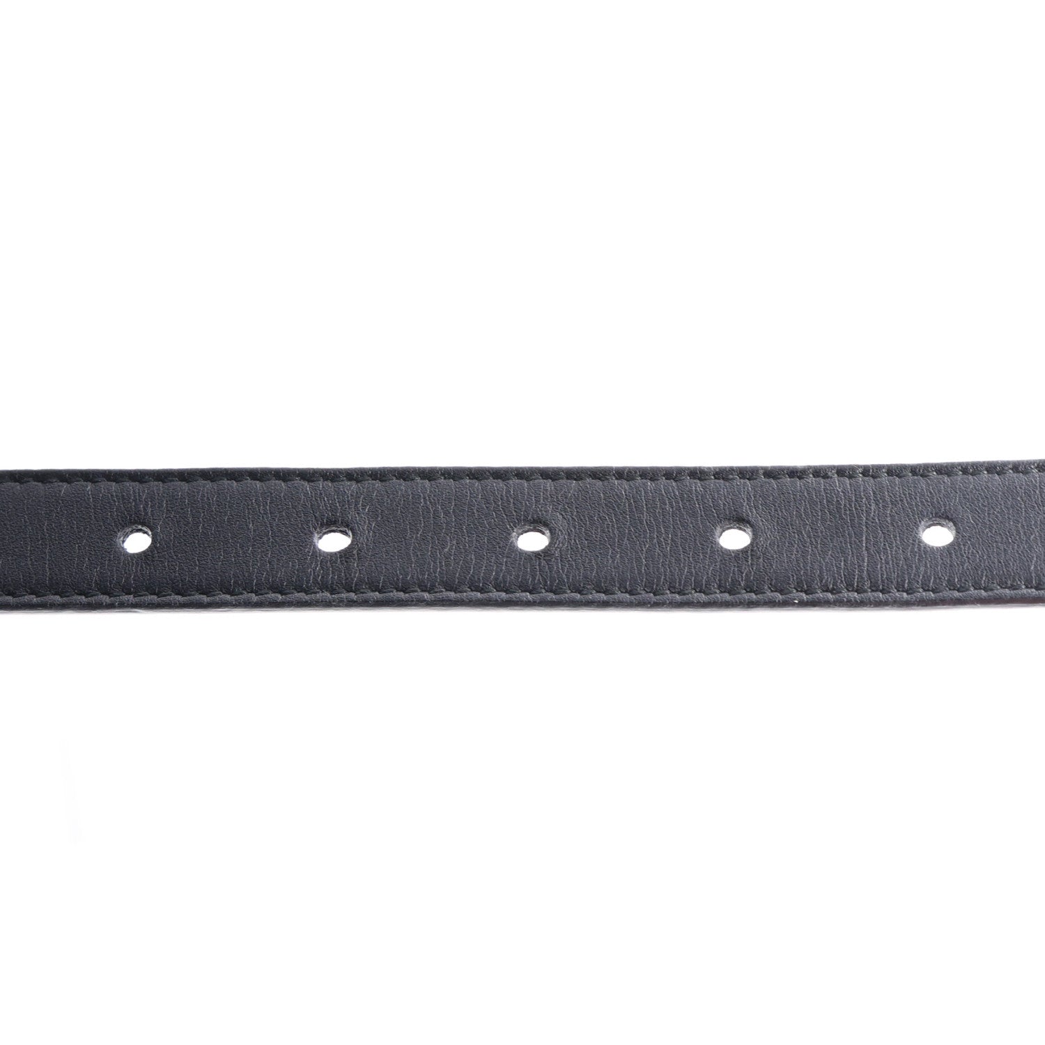 Gucci Calfskin Double G 20mm Belt 75 30 Black 3 of 5