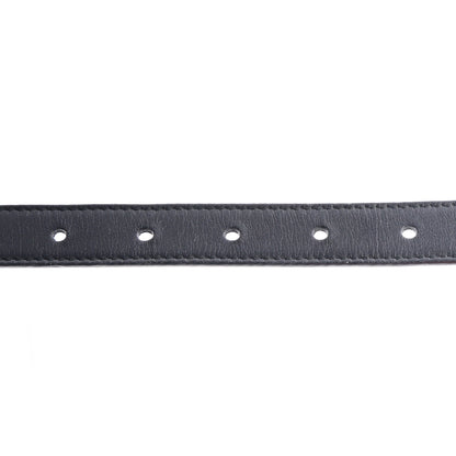 Gucci Calfskin Double G 20mm Belt 75 30 Black 3 of 5