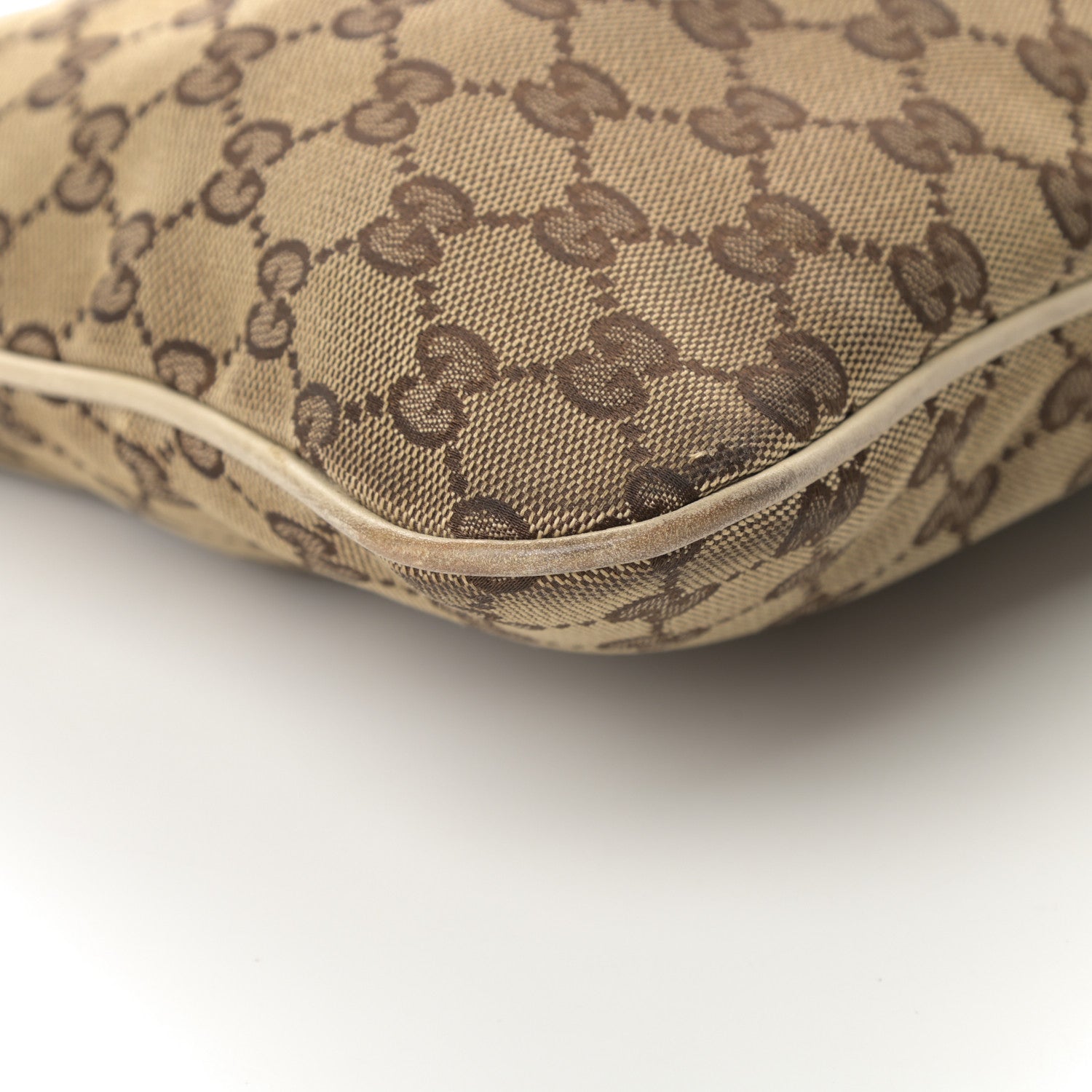Gucci Monogram Medium New Britt Hobo Off White 9 of 14