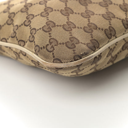 Gucci Monogram Medium New Britt Hobo Off White 9 of 14